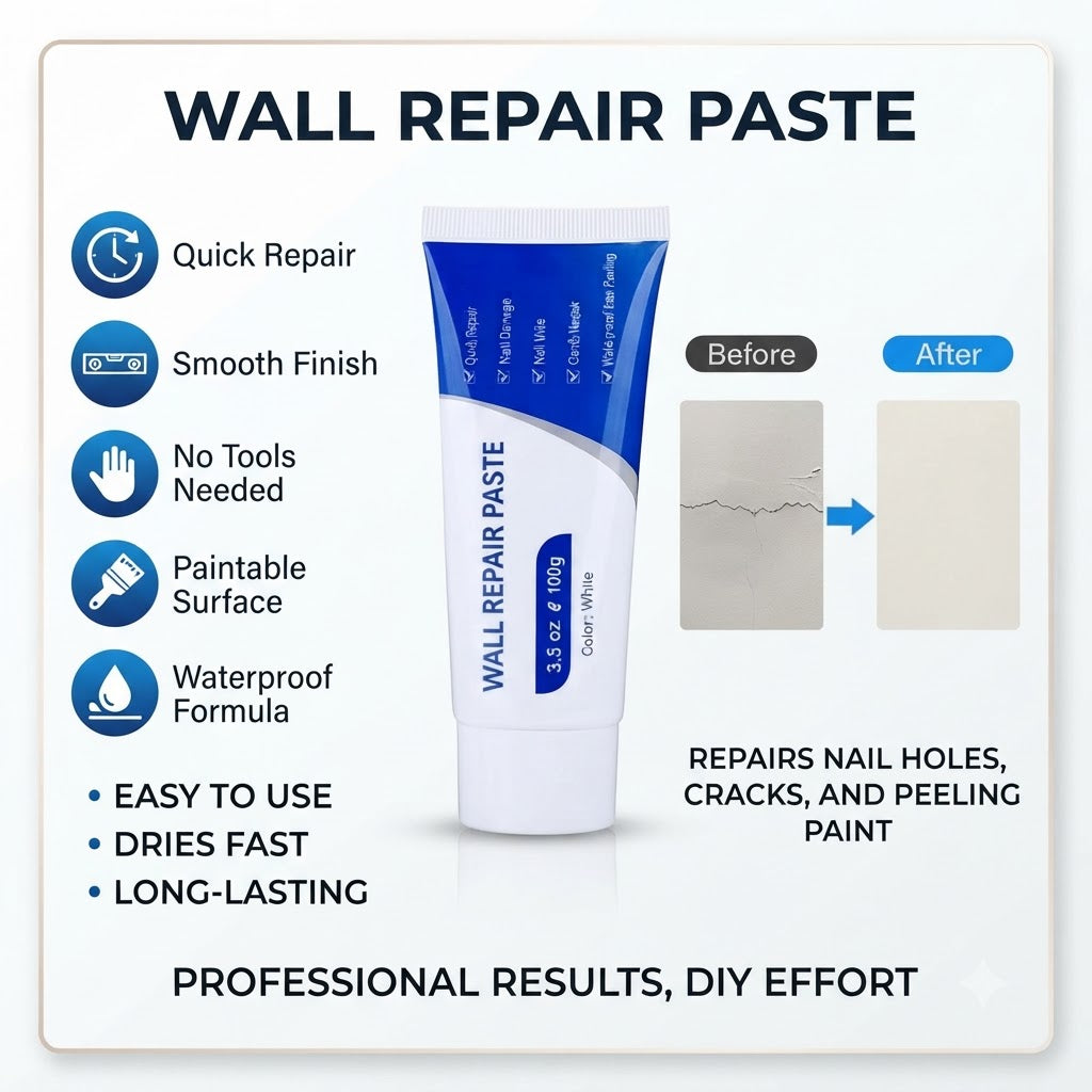 Waterproof Repair Paste for Walls & Tiles (Pack of 2)